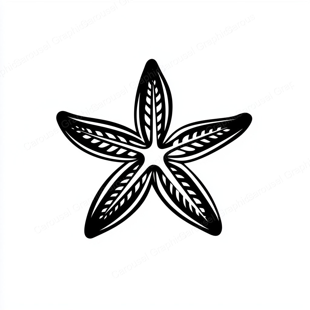 Starfish Vector Graphic preview