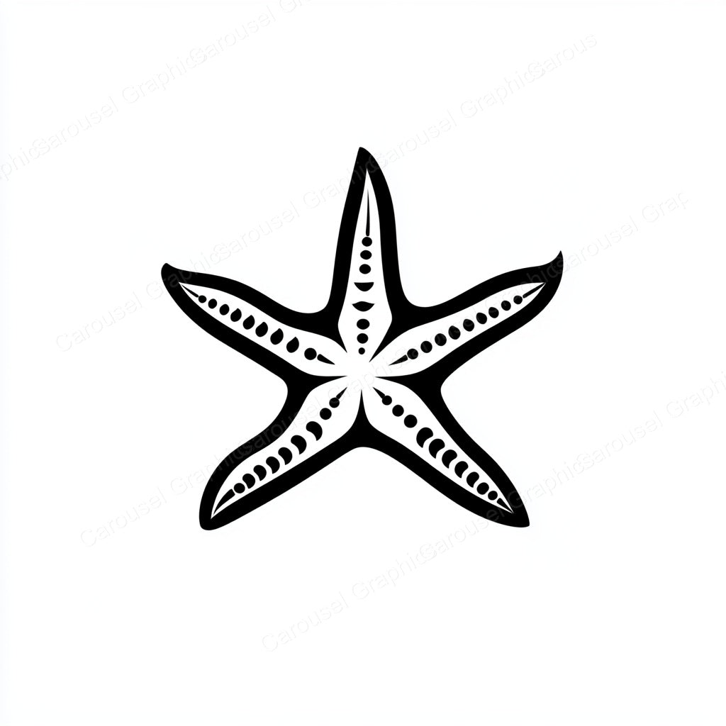 Starfish Vector Graphic preview