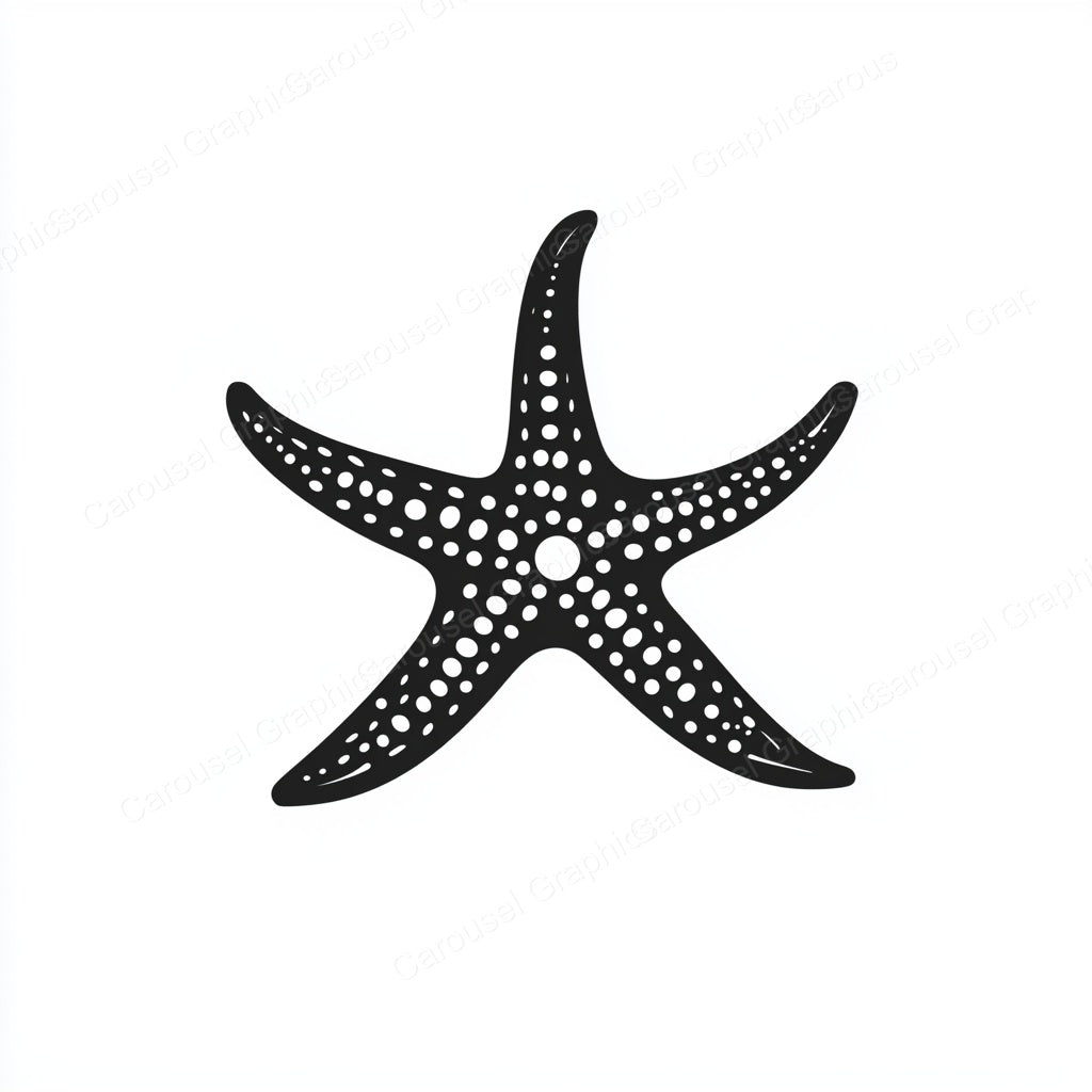 Starfish Vector Graphic preview