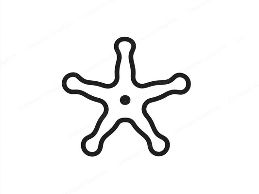 Starfish Vector Graphic preview