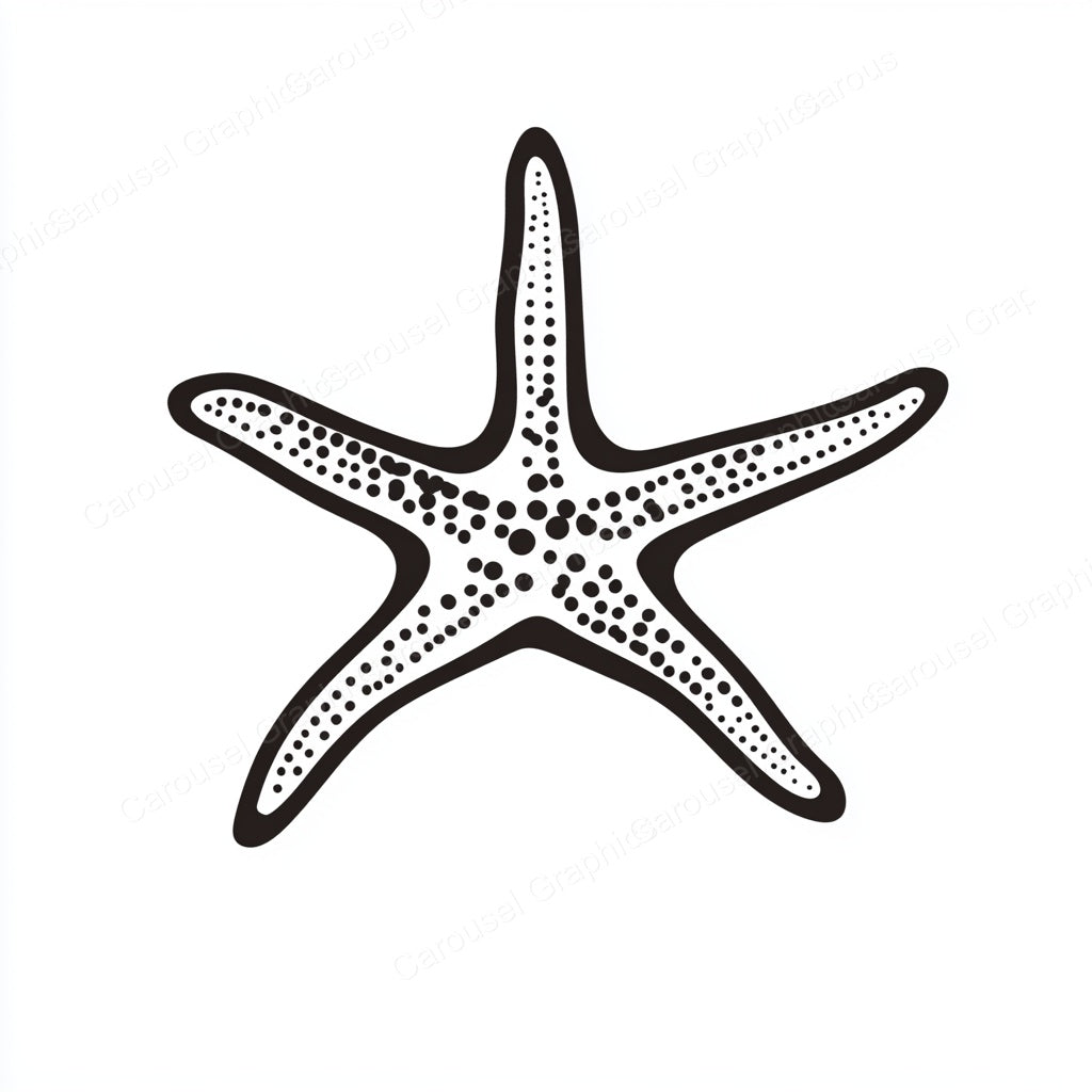 Starfish Vector Graphic preview