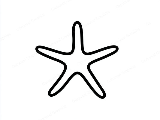 Starfish Vector Graphic preview