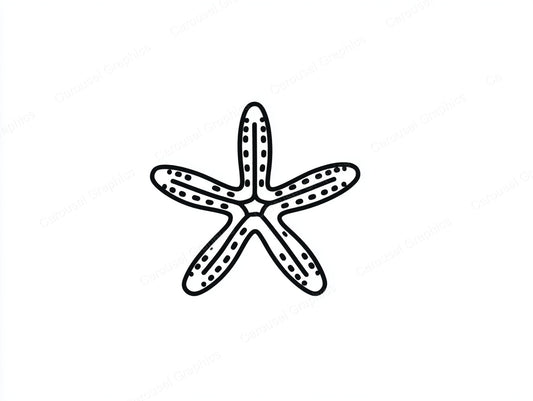 Starfish Vector Graphic preview