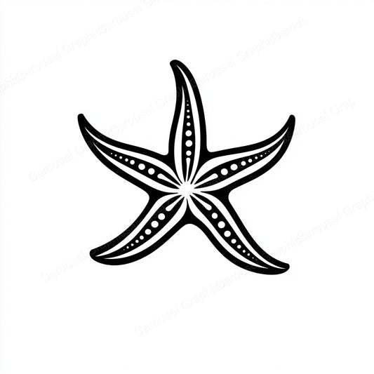Starfish Vector Graphic preview