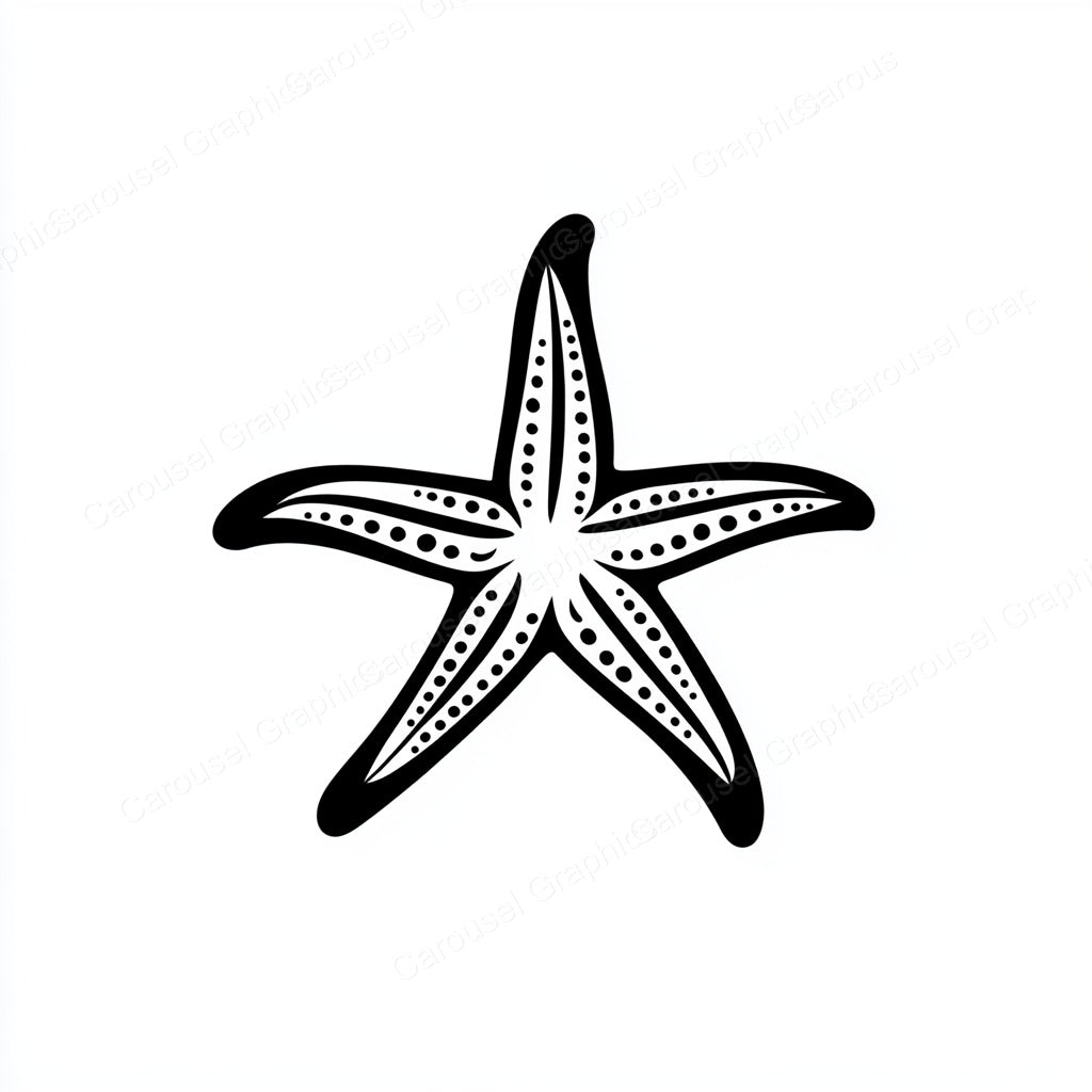 Starfish Vector Graphic preview