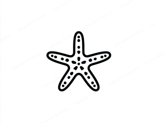 Starfish Vector Graphic preview