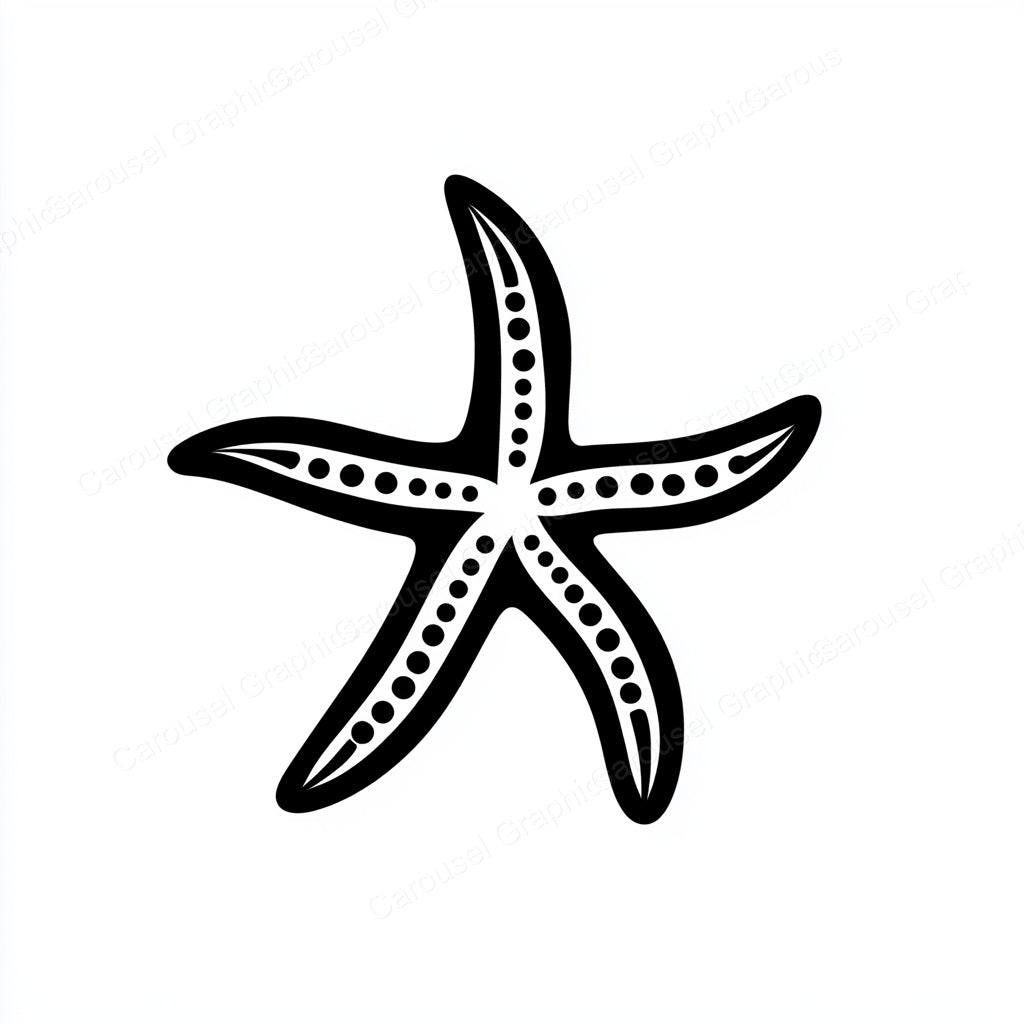 Starfish Vector Graphic preview