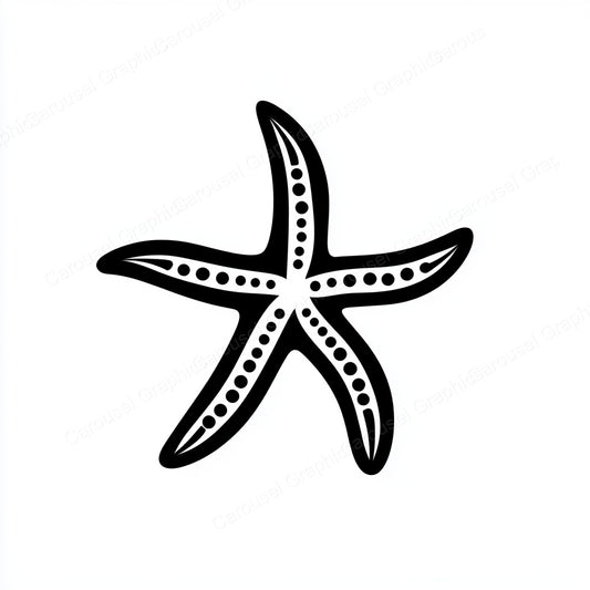 Starfish Vector Graphic preview