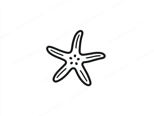 Starfish Vector Graphic preview