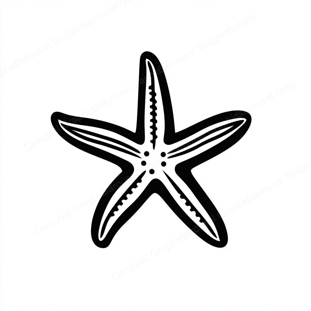 Starfish Vector Graphic preview