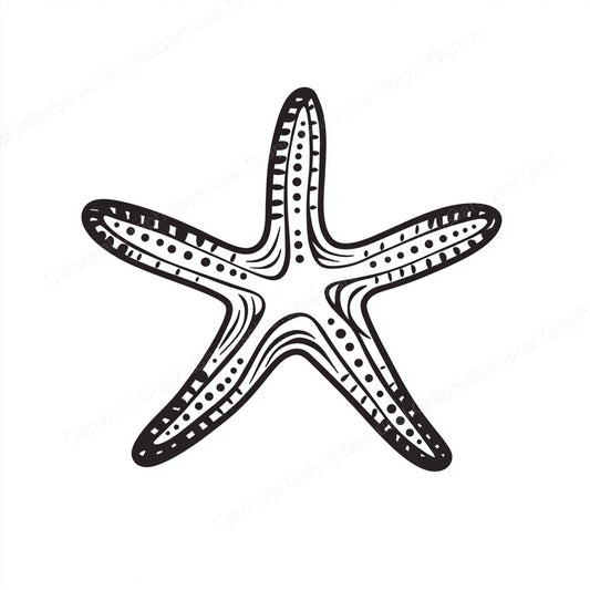 Starfish Vector Graphic preview