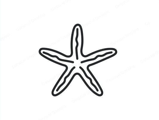 Starfish Vector Graphic preview