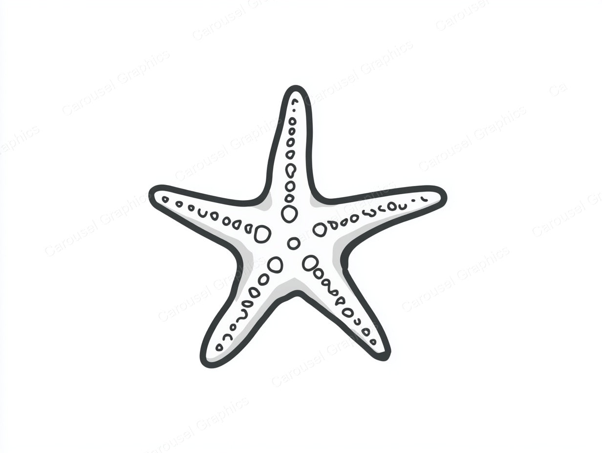 Starfish Vector Graphic preview