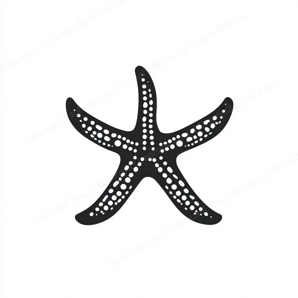 Starfish Vector Graphic preview