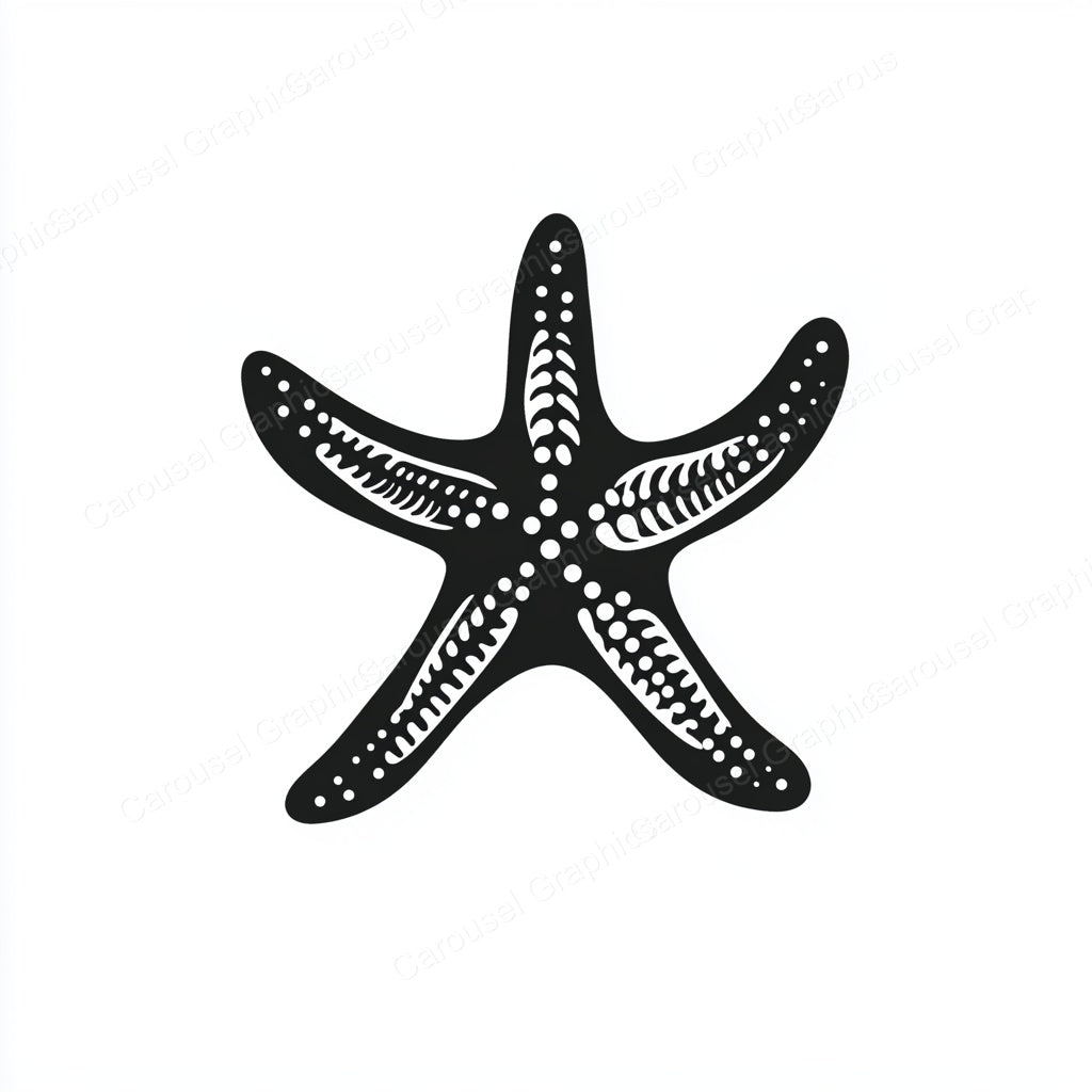 Starfish Vector Graphic preview