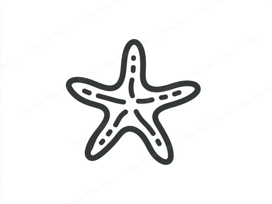 Starfish Vector Graphic preview