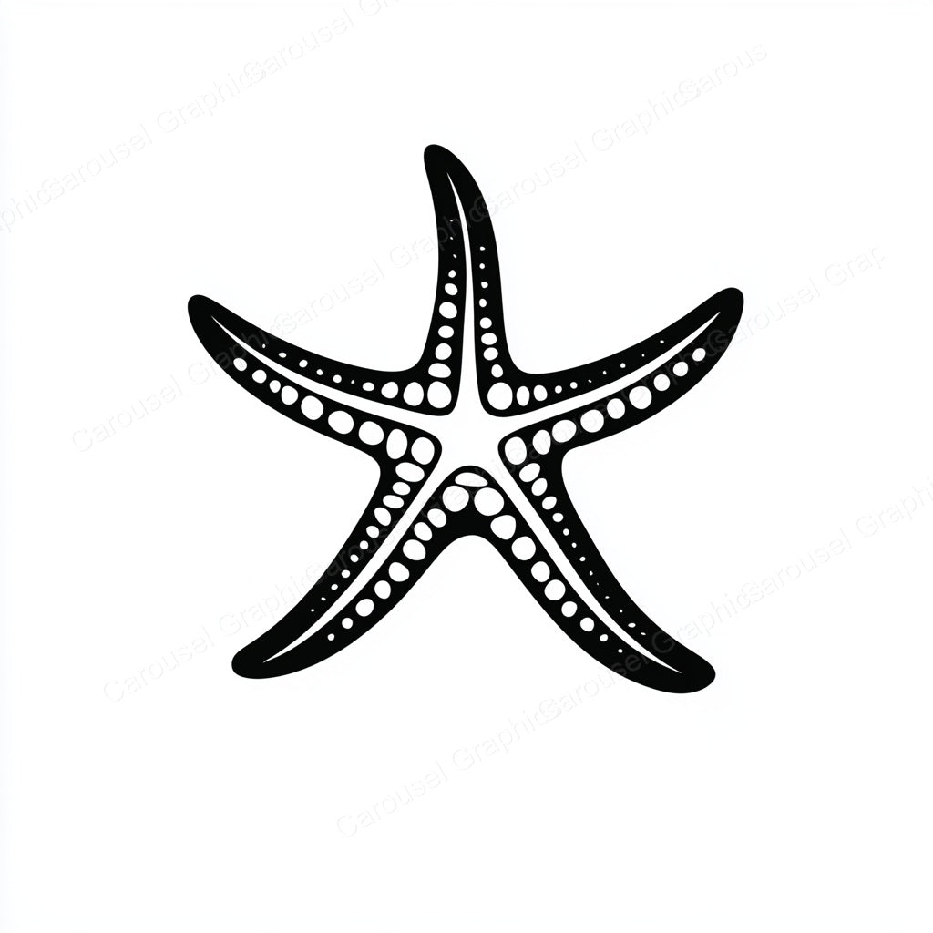 Starfish Vector Graphic preview