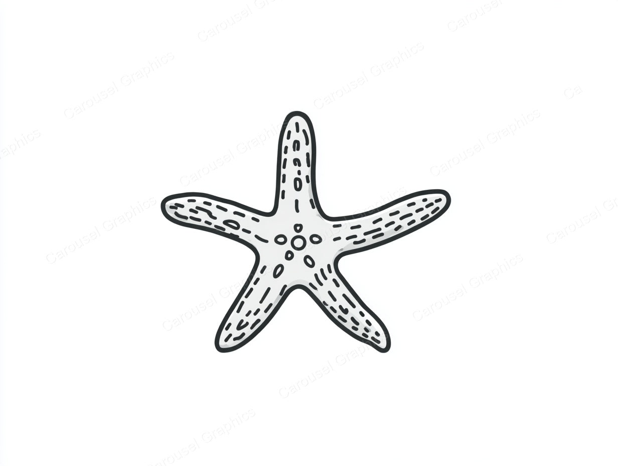 Starfish Vector Graphic preview