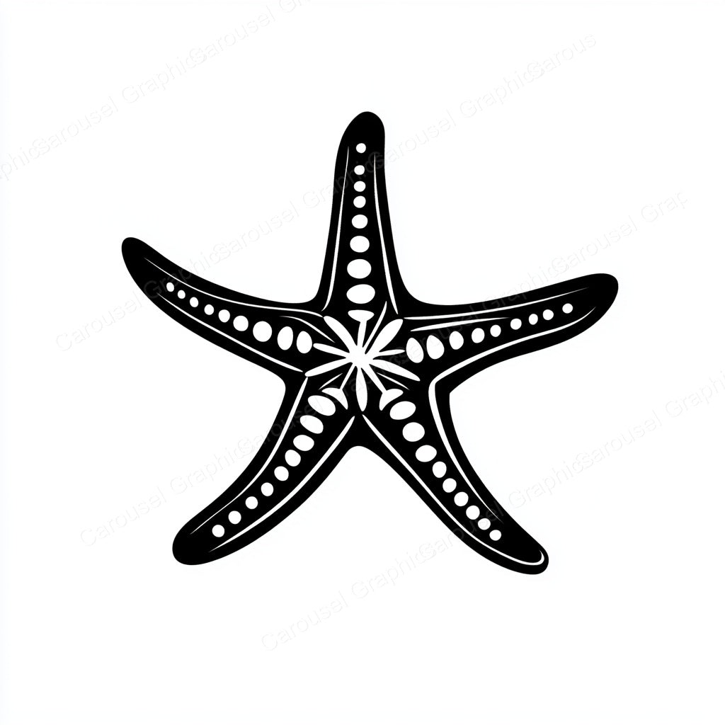 Starfish Vector Graphic preview
