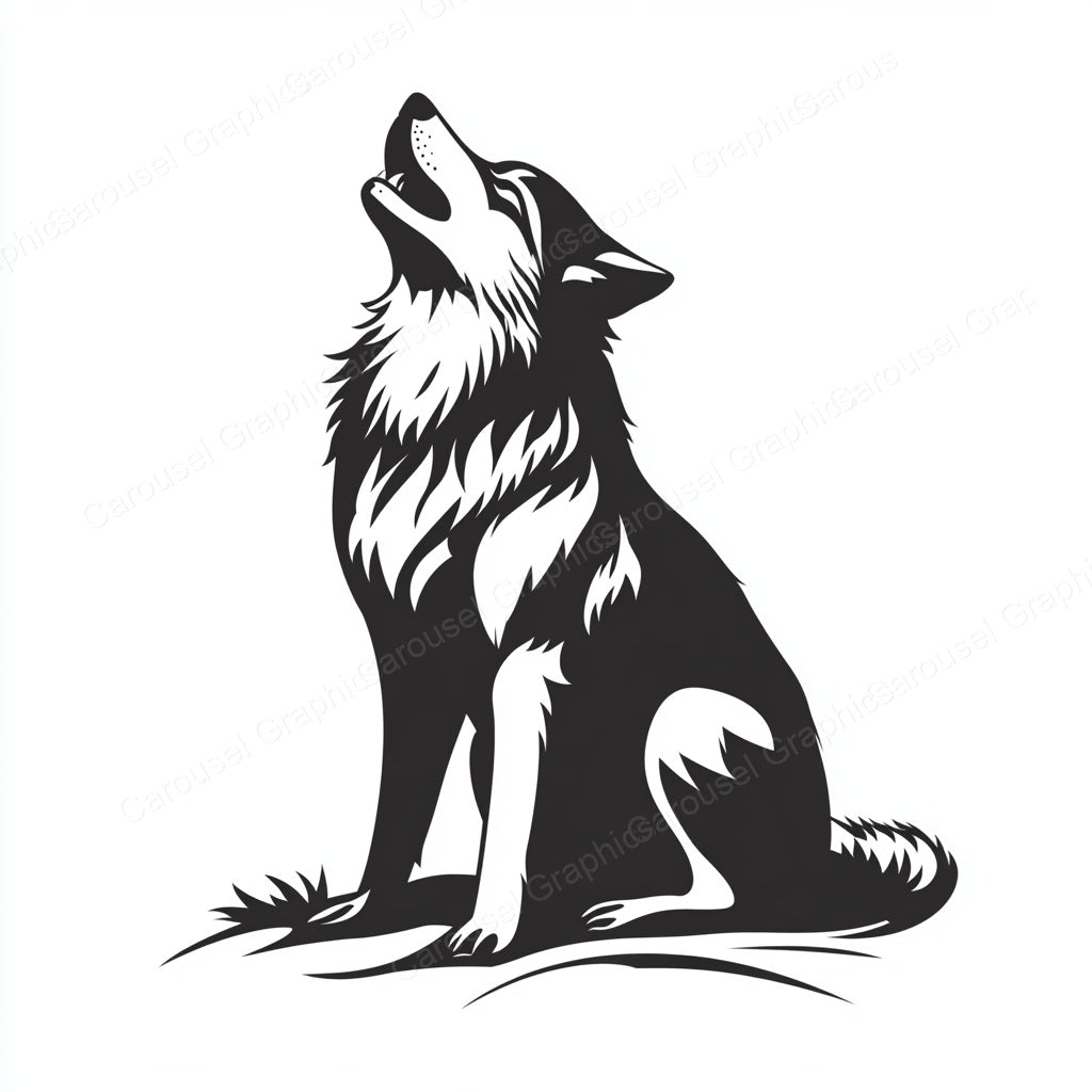 Wolf Vector Graphic preview