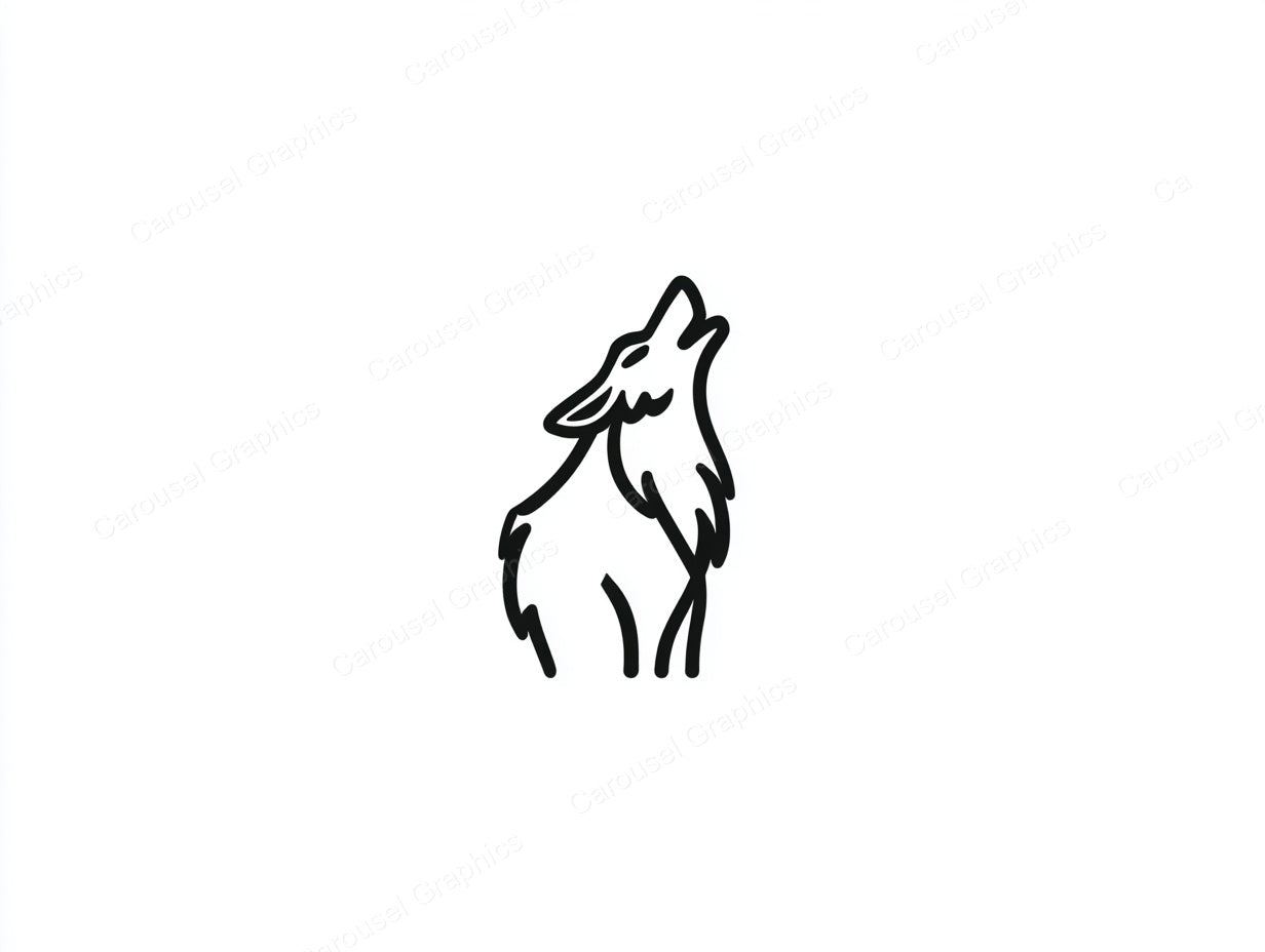 Wolf Vector Graphic preview