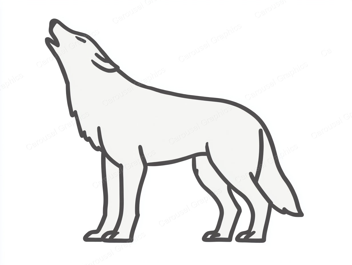 Wolf Vector Graphic preview