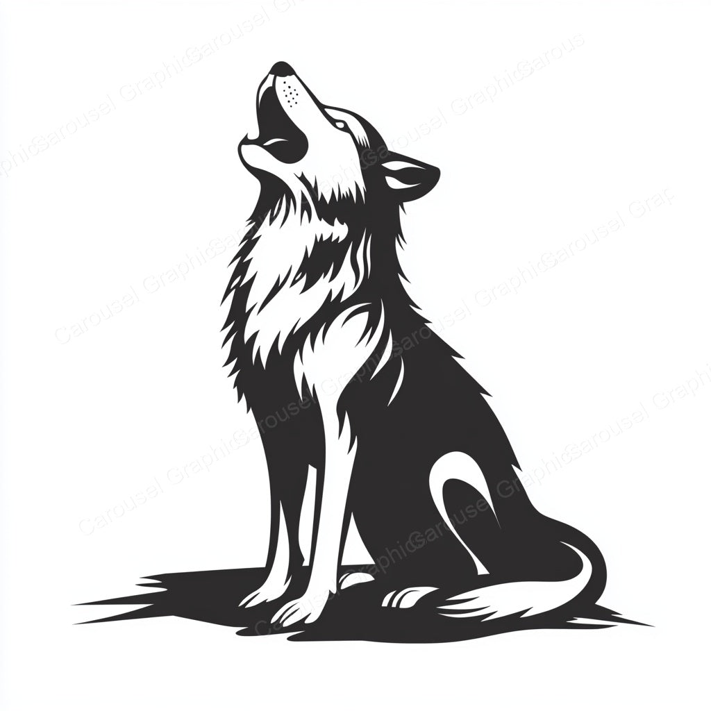 Wolf Vector Graphic preview