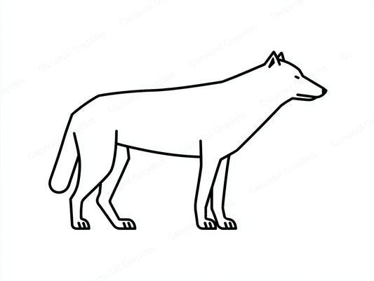 Wolf Vector Graphic preview