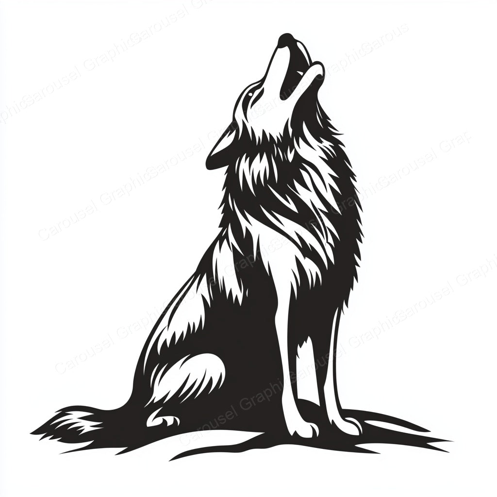 Wolf Vector Graphic preview