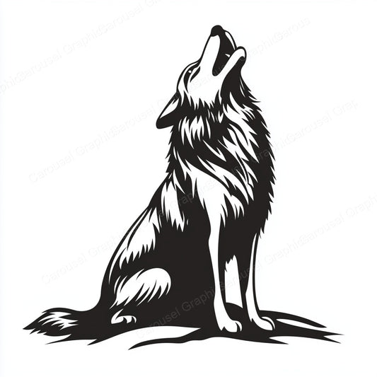 Wolf Vector Graphic preview