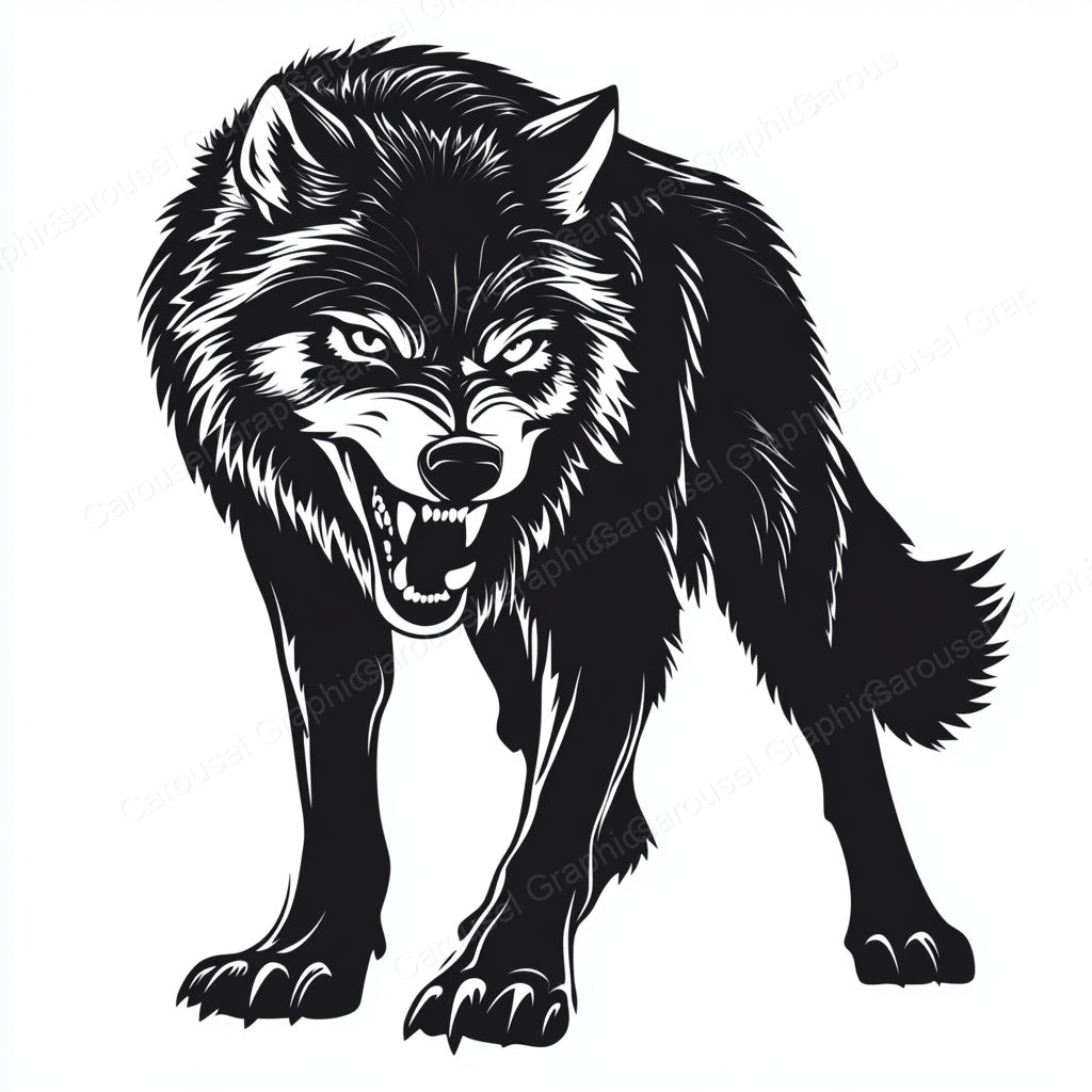 Wolf Vector Graphic preview