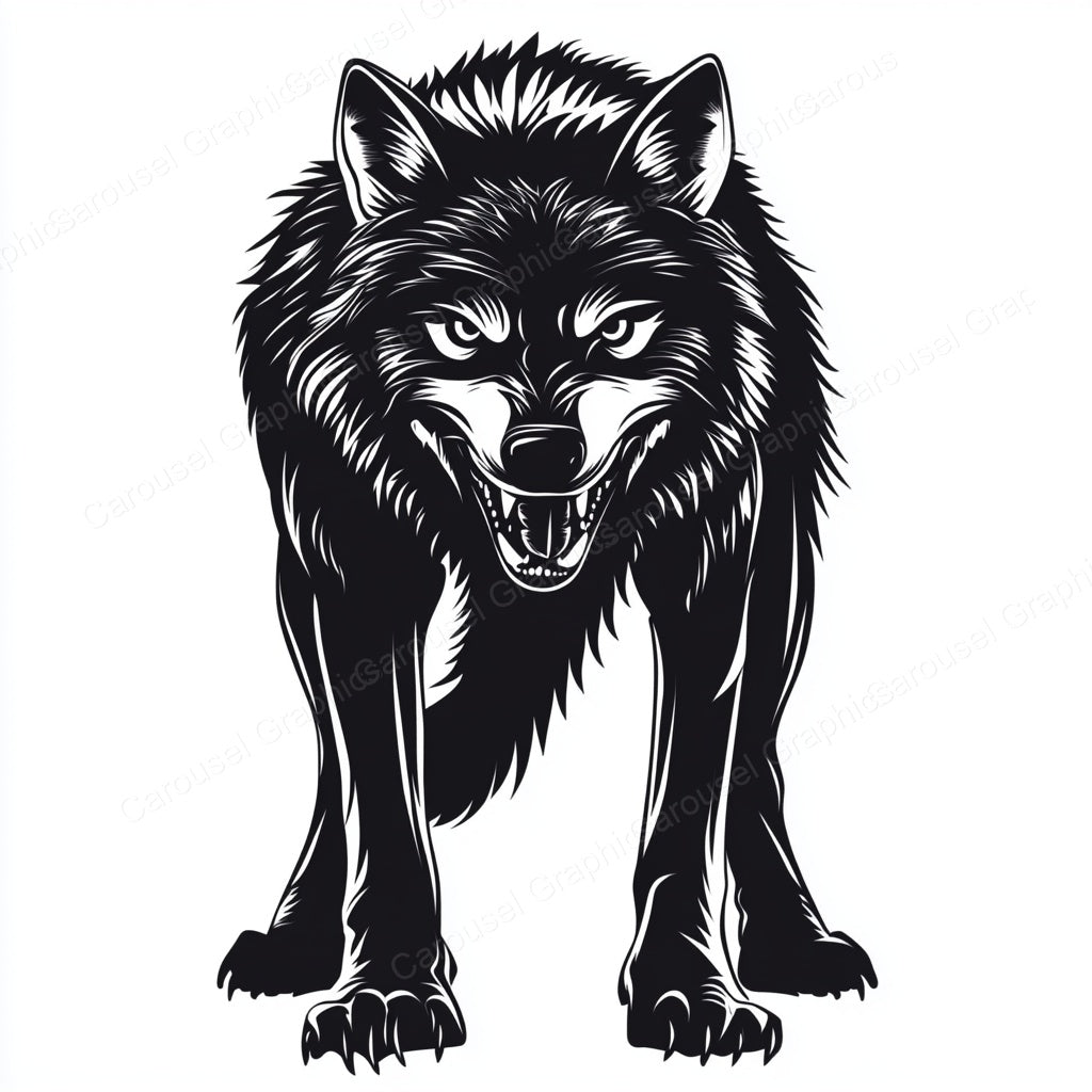 Wolf Vector Graphic preview