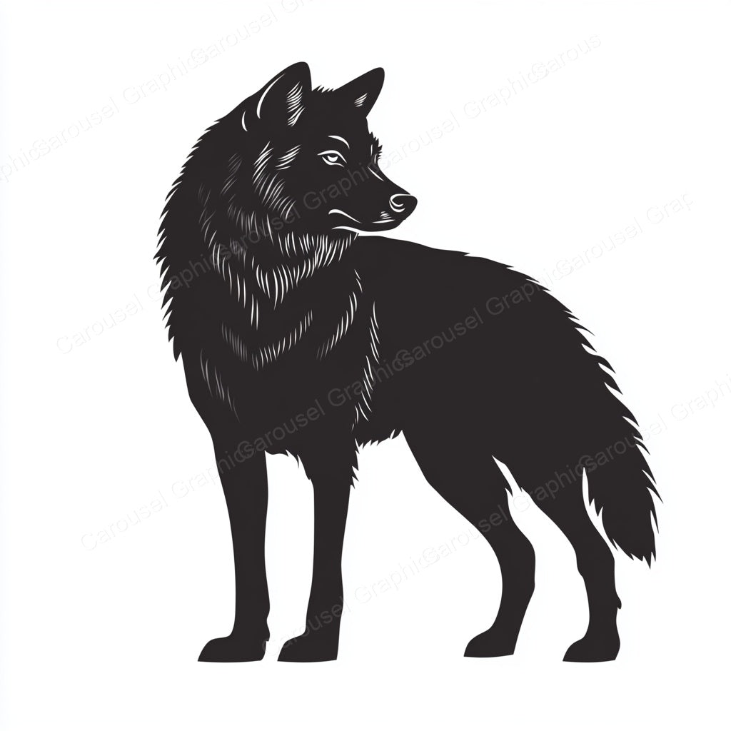 Wolf Vector Graphic preview