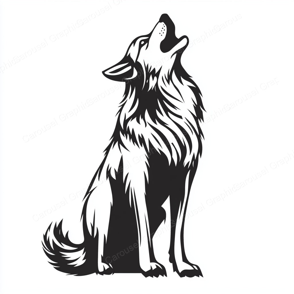 Wolf Vector Graphic preview
