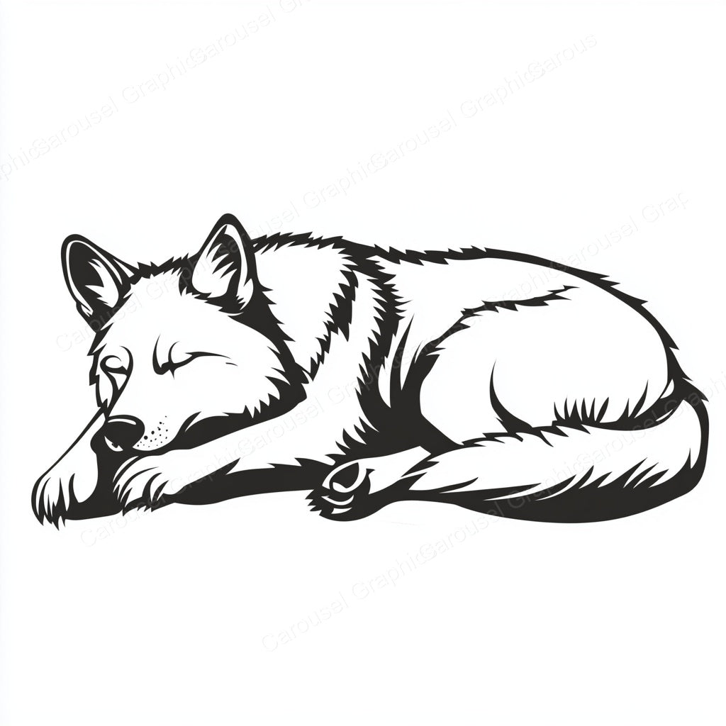 Wolf Vector Graphic preview