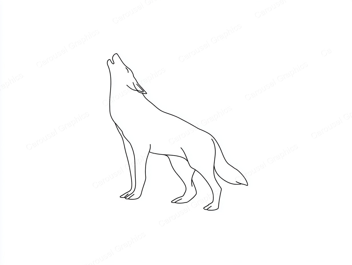 Wolf Vector Graphic preview