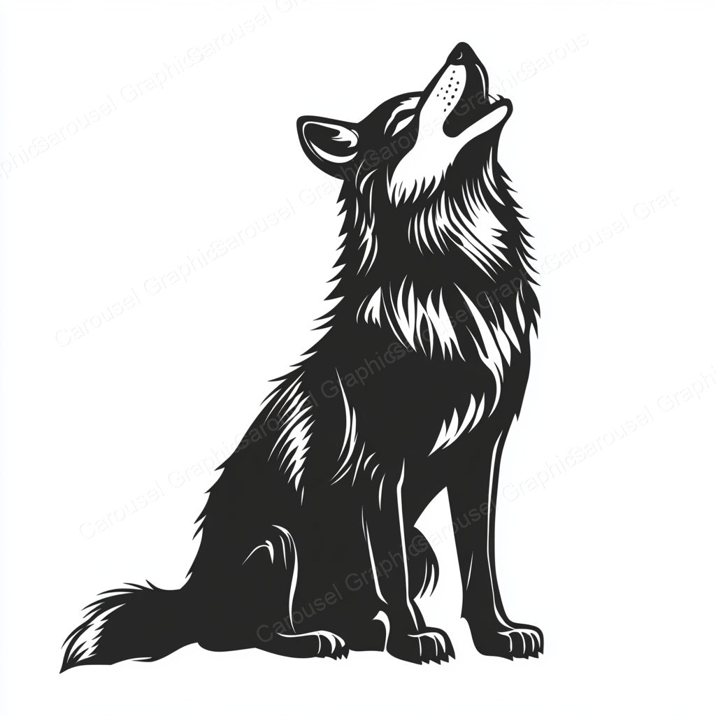 Wolf Vector Graphic preview