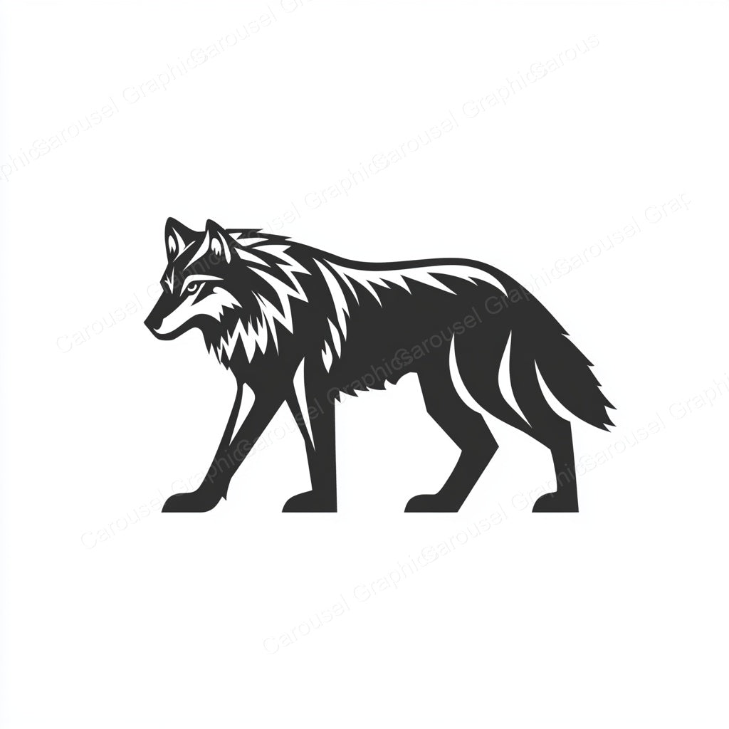 Wolf Vector Graphic preview