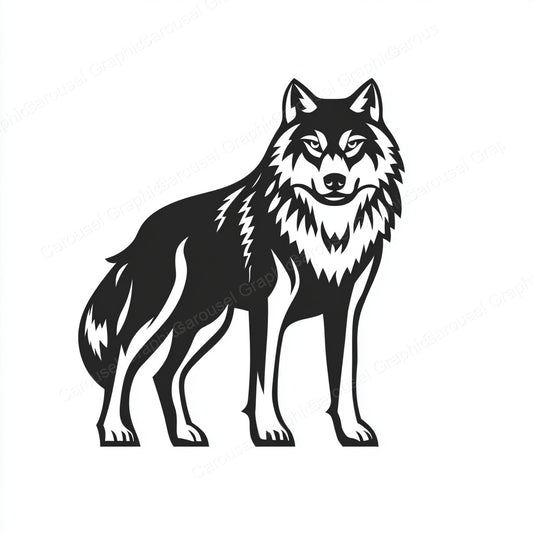 Wolf Vector Graphic preview
