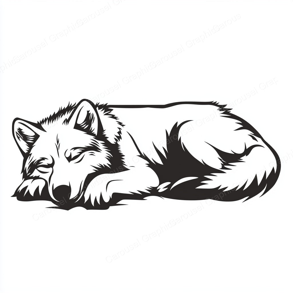 Wolf Vector Graphic preview