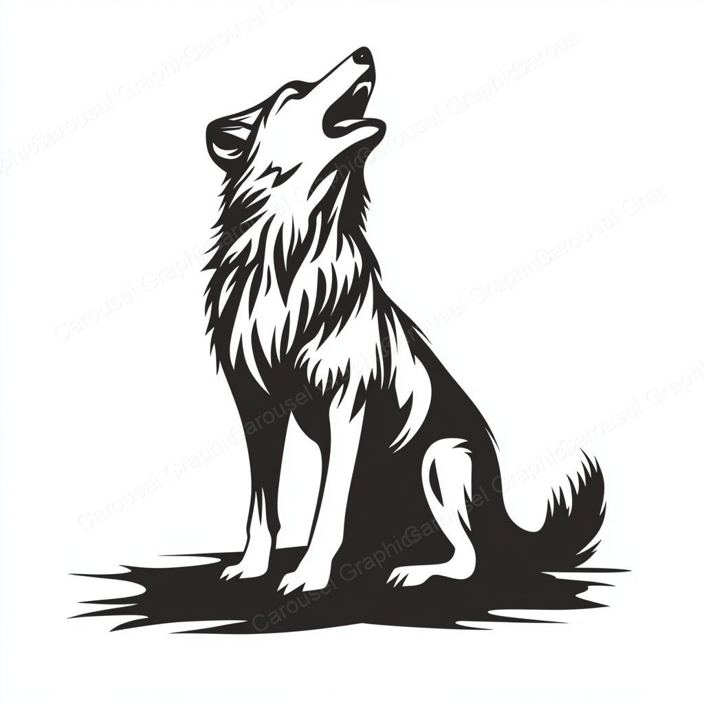 Wolf Vector Graphic preview