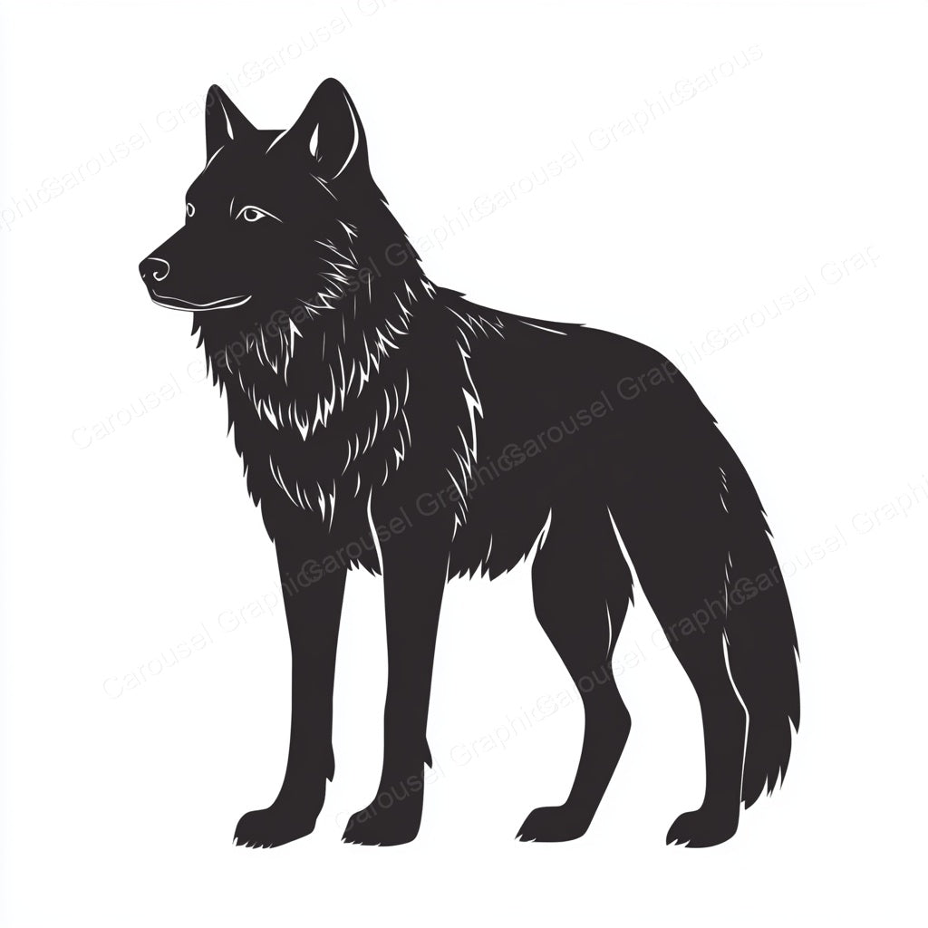 Wolf Vector Graphic preview