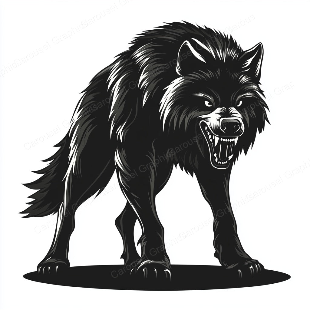 Wolf Vector Graphic preview