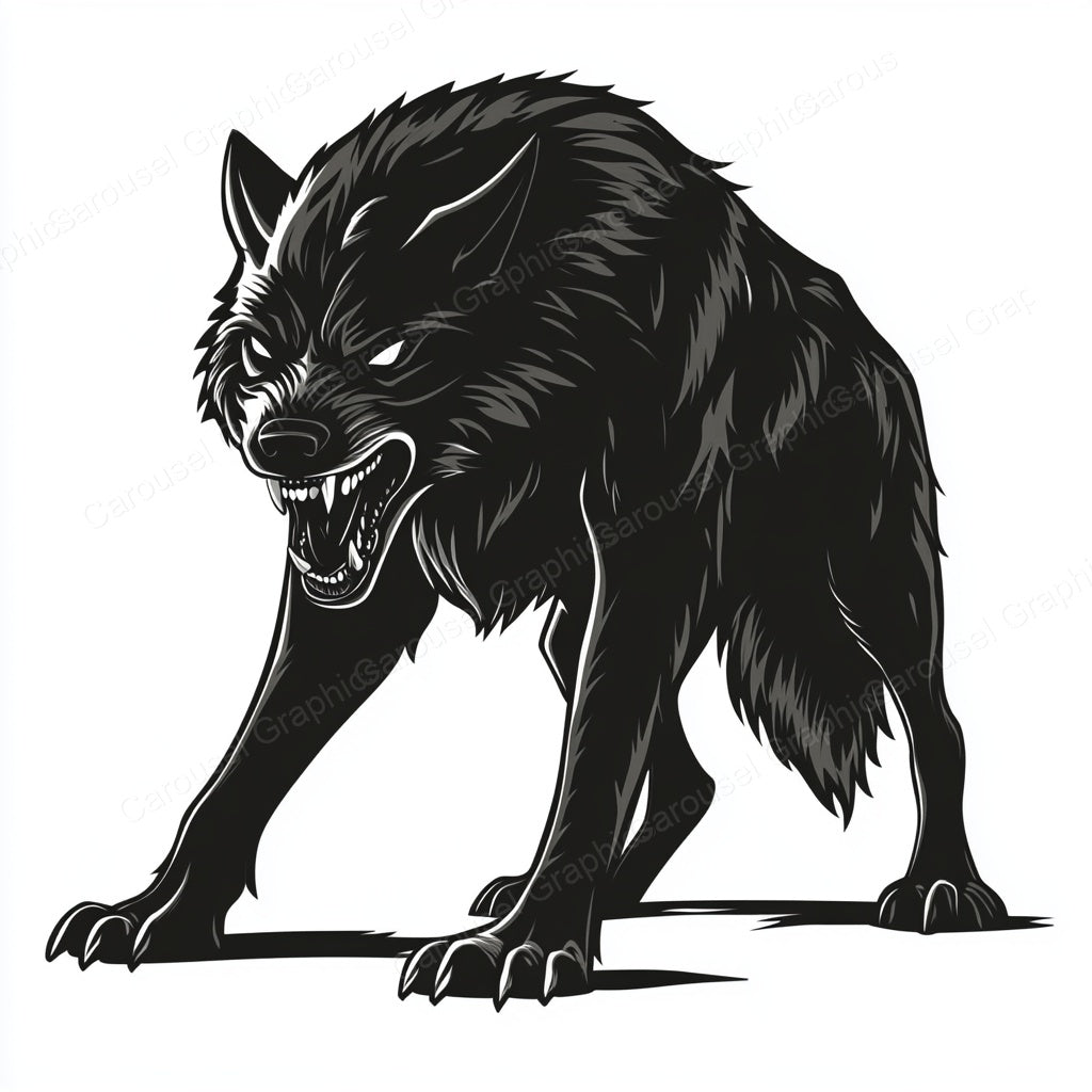 Wolf Vector Graphic preview