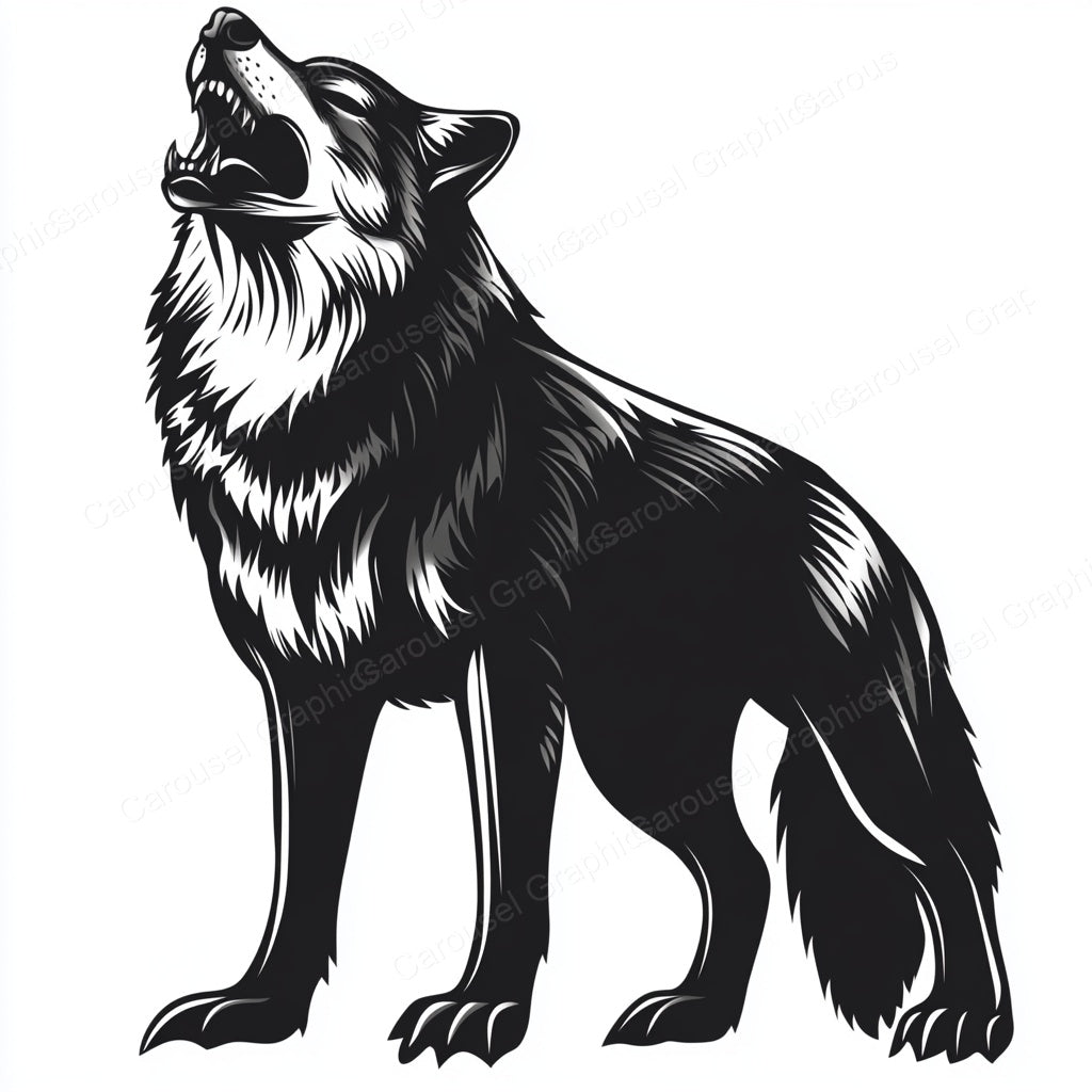 Wolf Vector Graphic preview