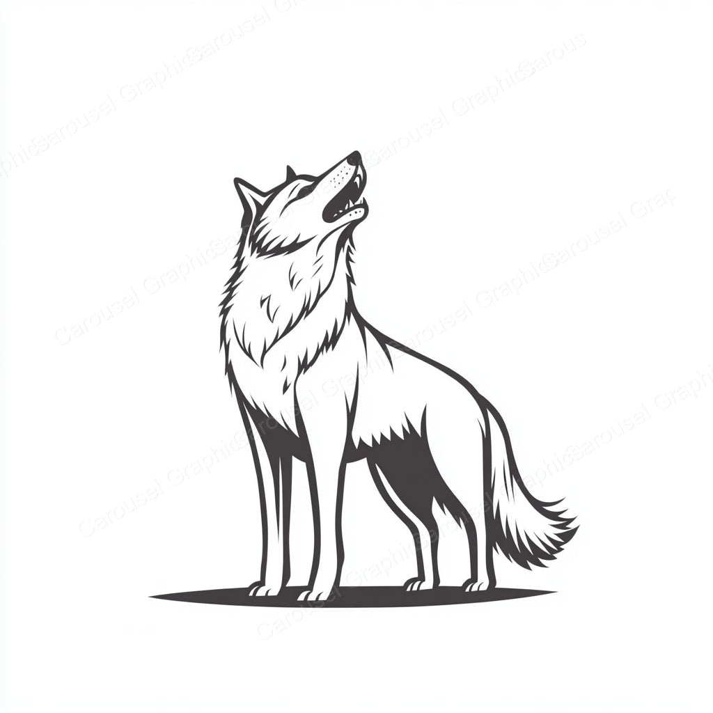 Wolf Vector Graphic preview