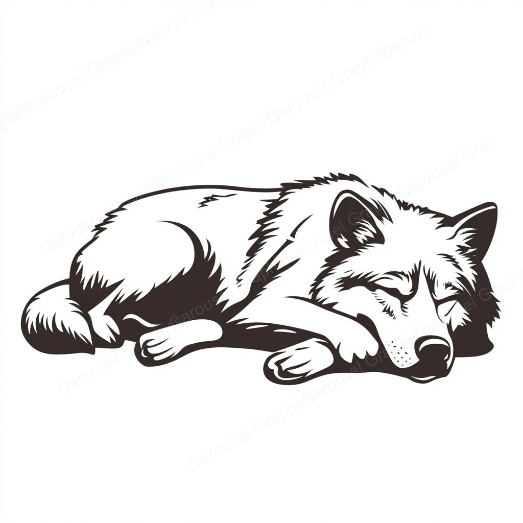 Wolf Vector Graphic preview