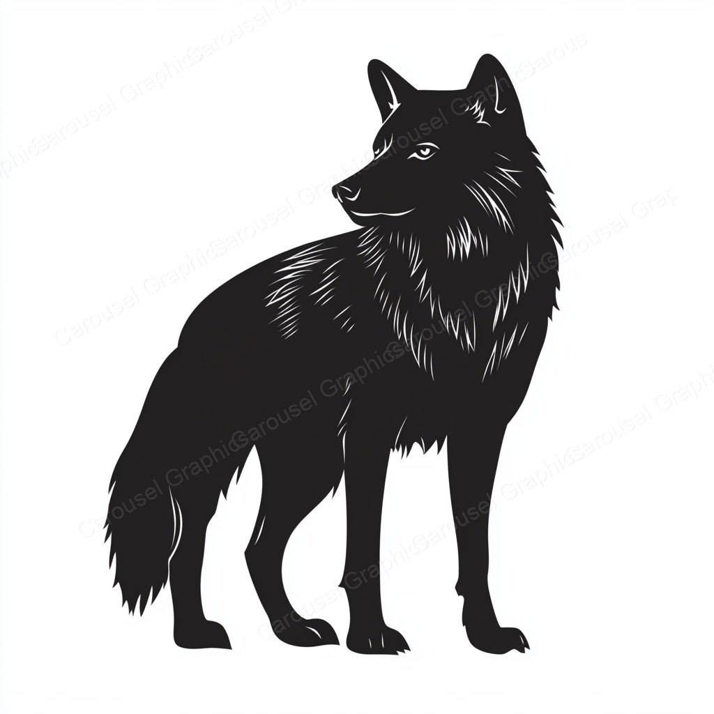Wolf Vector Graphic preview
