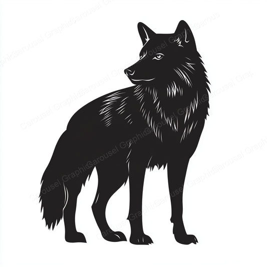 Wolf Vector Graphic preview