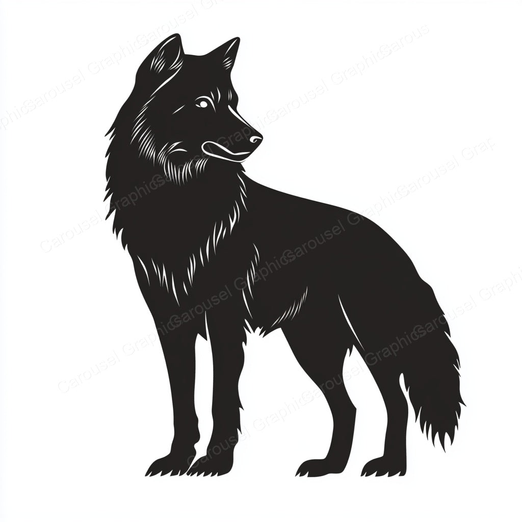 Wolf Vector Graphic preview